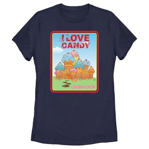 Women's Candy Land Sweet Castle T-Shirt - 1 of 4