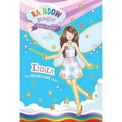 Rainbow Magic Jewel Fairies #1: India the Moonstone Fairy - by  Daisy Meadows (Paperback)
