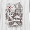 Boy's Pirates of the Caribbean: Curse of the Black Pearl Jack Sparrow Distressed Skull Poster T-Shirt - 2 of 4