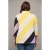 Women's Color Block Sweater - Plus - Fate - 3 of 4