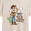Women's - Disney - Kicking It In The Ole West Oversized Graphic T-Shirt - 2 of 4