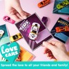 Joyfy 28 Packs Valentine's Day  Die-Cast Cars with Cards for Kids‘  Classroom Exchange Gifts - 3 of 4