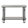 Monarch Specialties ACCENT TABLE - 48"L / GREY / BLACK METAL HALL CONSOLE - 2 of 3