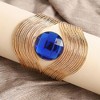 SOHI Women's Blue Eye Cuff Bracelet - 2 of 3