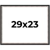 PosterPalooza | Photo Size Simple Silver Picture Frame - UV Acrylic, Foam Board Backing, Hanging Hardware - 2 of 4