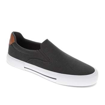 Levi's Mens Wes Synthetic Leather Casual Slip On Sneaker Shoe