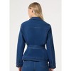 Jones New York Denim Belted Button-Front Jacket - 3 of 3