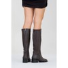 Svetlo - Brown Back-Zip Knee-High Boot (Women) | Prologue Shoes - 2 of 4