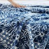 Tommy Bahama Lanikai Fronds Blue Throw Blanket - 4 of 4
