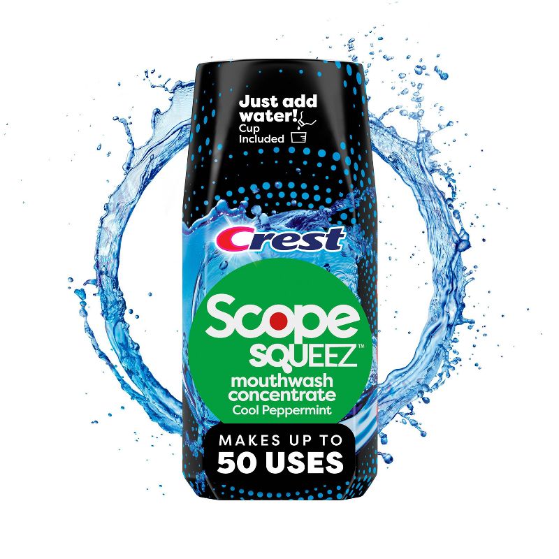 Scope Squeez Mouthwash Concentrate - Cool Peppermint - 1.69 fl oz, 1 of 19