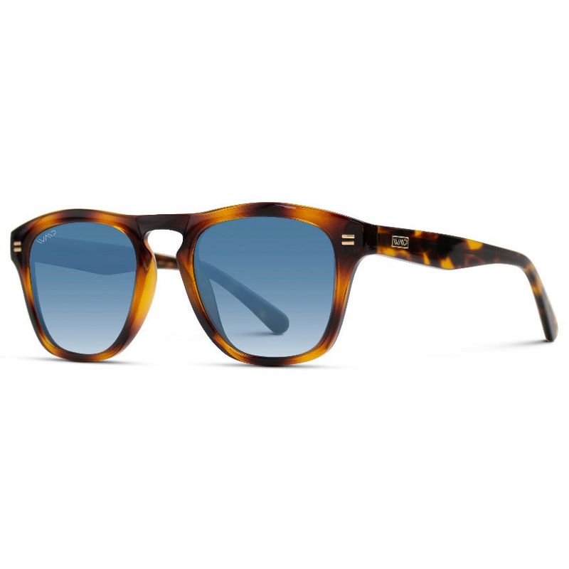 WMP Eyewear Polarized Modern Rounded Square Men's Sunglasses, 2 of 4