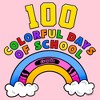 Girl's Crayola 100 Colorful Days of School T-Shirt - 2 of 4