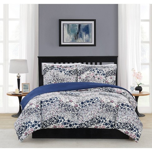 Multi Design Stripe & Chelsea Duvet Covers Quilt Cover Reversible Bedding Sets 