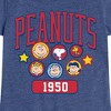 Girls' - Peanuts - Peanuts Crew Athletic Fitted Short Sleeve Graphic T-Shirt - 2 of 4