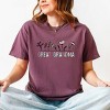 Simply Sage Market Great Grandma Flowers Garment Dyed Tee - 2 of 4