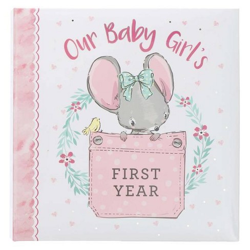 Memory Book Our Baby Girl S First Year Hardcover Target