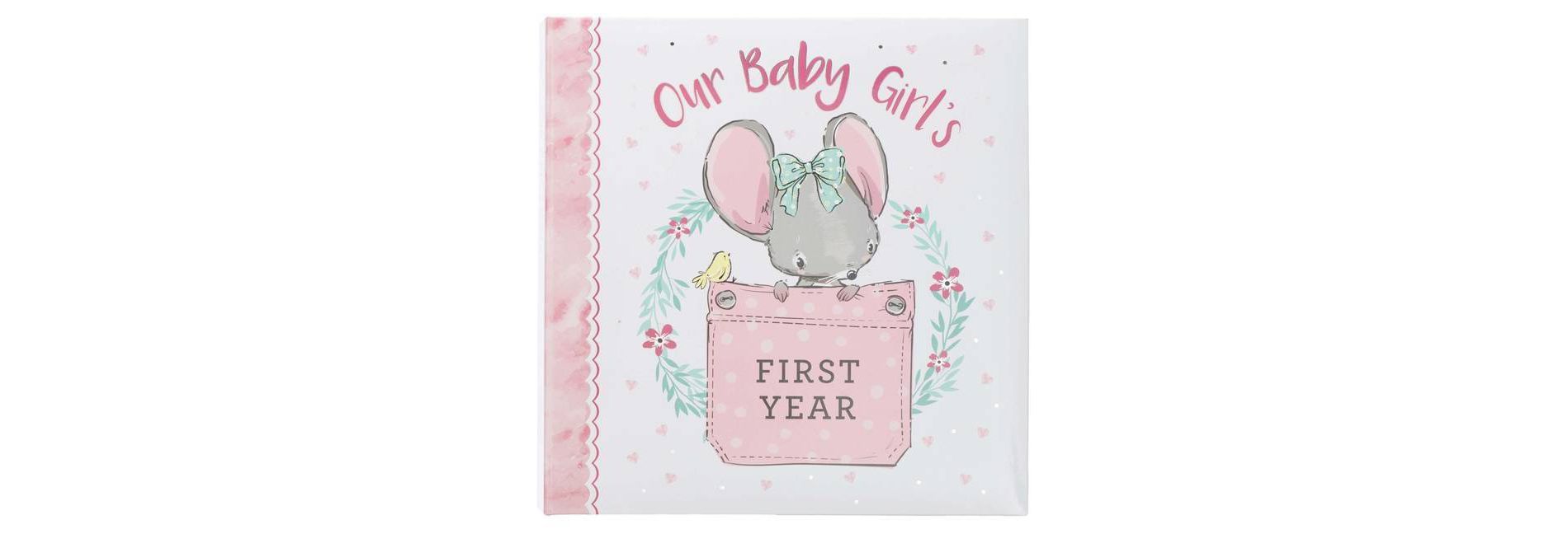 Memory Book Our Baby Girl's First Year - (Hardcover)