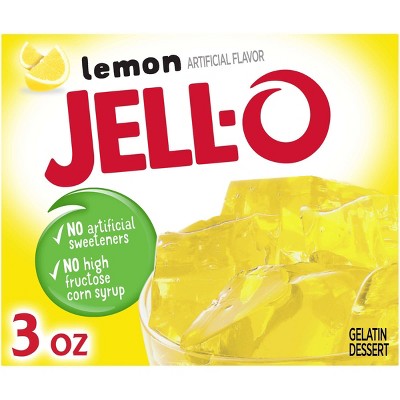 Jell-o Lemon Gelatin - 3oz : Target