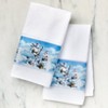 The Lakeside Collection North Pole Friends Bath Collection - Set of 2 Hand Towels - 3 of 3