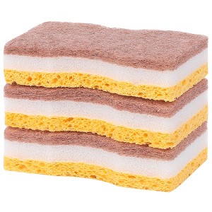 REGALWOVEN Non-Scratch Dual-Sided Household Bathroom Cleaning Sponges - 1 of 4