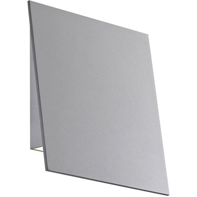 Sonneman Angled Plane 7 3/4"H Textured Gray LED Outdoor Wall Light