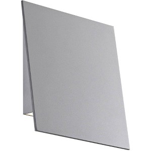 Sonneman Angled Plane 7 3/4"H Textured Gray LED Outdoor Wall Light - 1 of 1