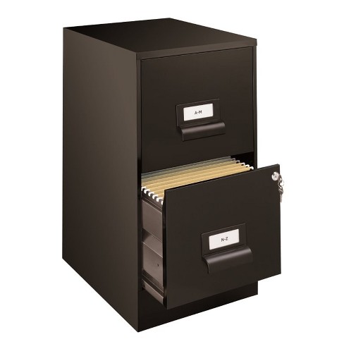 Steel Space Solutions 18 Deep 2 Drawer Premier File Cabinet In