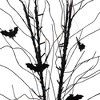 Northlight Pre-Lit Halloween Branch Tree with Bats - 50" - Black - LED Warm White Lights - 4 of 4