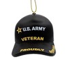 Kurt Adler Resin Ornament for Christmas Tree, U.S. Army Veteran Cap - 3 of 3