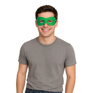 Beistle Green Fabric Hero Masks, Pack of 12 Green : Target