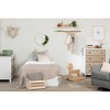 South Shore Cotton Candy 4-Drawer Kids' Chest Pure White and Rustic Oak - 4 of 4