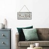Cheung's Eulalia Metal Rustic Hanging Wall Sign - Our Nest - 2 of 4