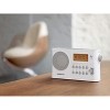 Sangean PR-D14 AM / FM-RDS Portable Radio with USB MP3 / WMA Playback (White). - 4 of 4