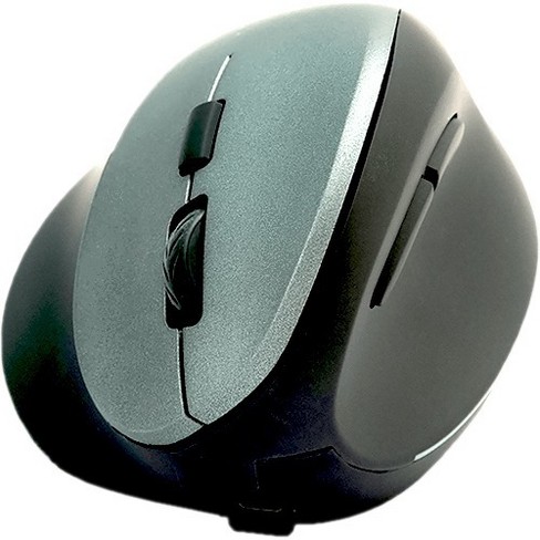 SMK-Link Ergonomic Bluetooth Mouse - Optical - Wireless - Bluetooth/Radio Frequency - USB - 1600 dpi - Scroll Wheel - 5 Button(s) - image 1 of 1