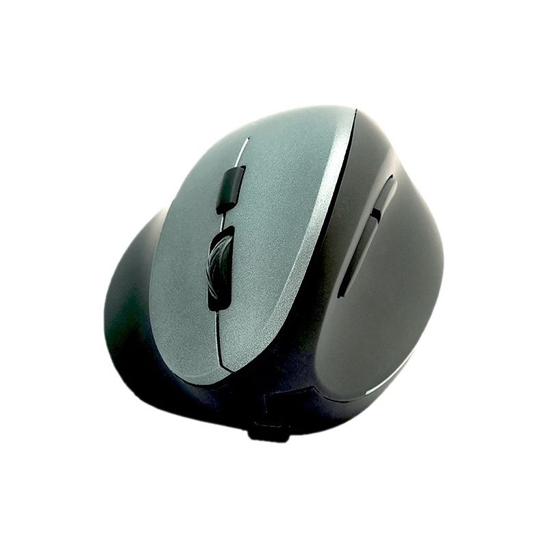 SMK-Link Ergonomic Bluetooth Mouse - Optical - Wireless - Bluetooth/Radio Frequency - USB - 1600 dpi - Scroll Wheel - 5 Button(s), 1 of 2