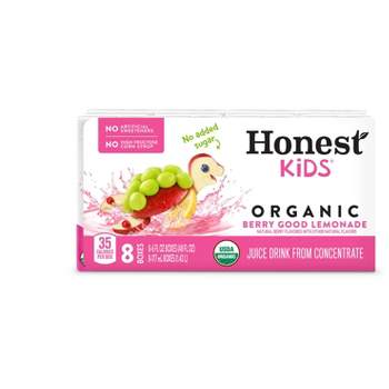 Honest Kids Organic Berry Lemonade Juice Drink - 8pk/6 fl oz Boxes