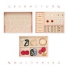 Unique Bargains PU Leather 2 Layer Jewelry Box with Drawer - 4 of 4