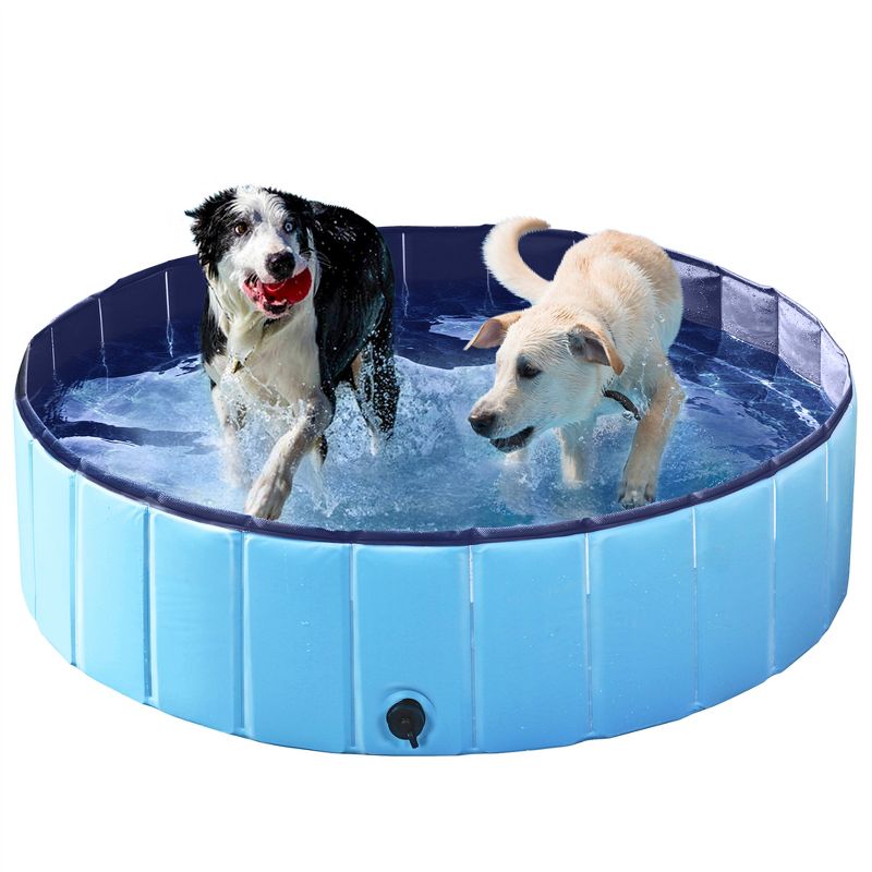 Yaheetech Foldable Pet Swimming Pool for Cats and Dogs, 2 of 11