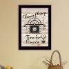 "Time for Friends" by Millwork Engineering, Ready to Hang Framed Print, Black Frame - 4 of 4