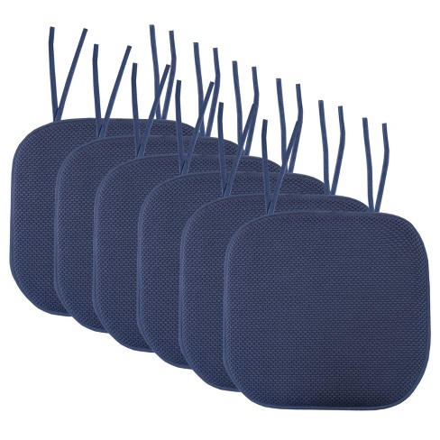 Memory Foam Honeycomb Non-slip Chair Cushion Pads (16 x 16 in