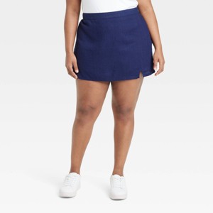 Women's High-Rise Skort - A New Day™ - 1 of 3