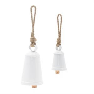 Rustic Metal Bell Ornament (Set of 8) - 1 of 3