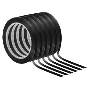 Unique Bargains DIY Art Film Thin Graphic Chart Highlight Marking Tapes 6 Pcs - 1 of 4