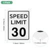 Unique Bargains Aluminum Weather Resistant Waterproof Rust Free Traffic Sign 2 Pcs - 2 of 4