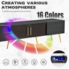 NicBex Modern TV Stand with LED for TVs up to 80 Inches,Entertainment Center with 4 Drawers and 1 Cabinet - 4 of 4