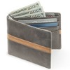 Men's Genuine Leather Slim Bifold RFID Wallet - 2 of 4