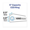 Avery Heavy-Duty View Binder with DuraHinge and Locking One Touch EZD Rings, 3 Rings, 5" Capacity, 11 x 8.5, Black - 2 of 4