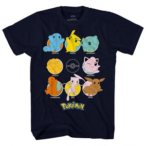 Pokemon Boys Pikachu Game Shirt - Gotta Catch Em All - Ash Pikachu Charizard Pokeball Official T-Shirt - 1 of 4