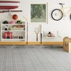 Dolonm 12"x12" Gray Interlocking Deck Tiles - Rosette Pattern, Waterproof & Anti-Slip, Supports 6613 LBS - 3 of 4