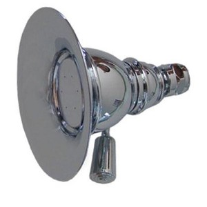 ALFI Showerhaus Small Round Rainfall Showerhead with Spray Holes - Solid Brass Construction with Adjustable Ball Joint - 1 of 1